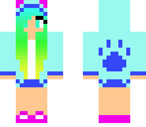 rainbow puppy girl
