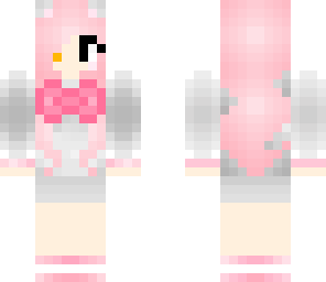 mangle girl with robot pet