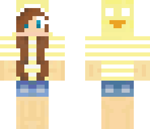 cute duck girl