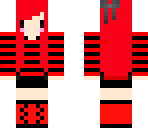 the red girl