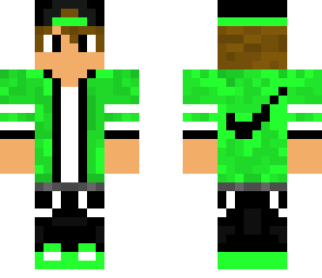 green nike teen v1 - edit