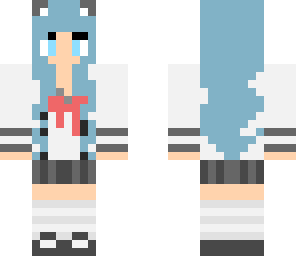 kawaii school girl