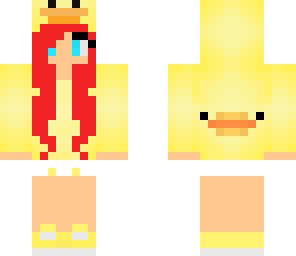 edit of duck girl