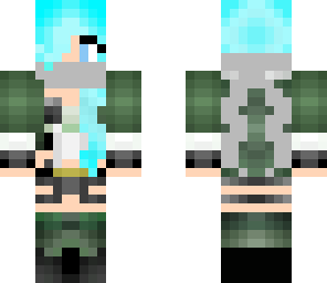 sinon long hair