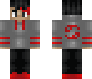 grey and candy red