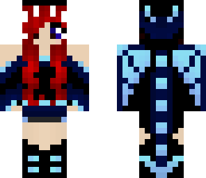 blue fire dragon