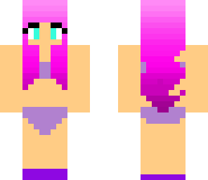 purple bikini