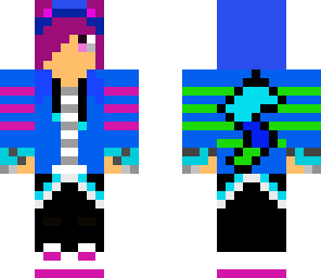 purple blue guy