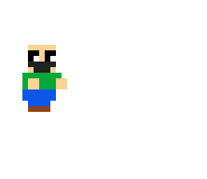 fnaf-mangle's quest-green shirt blue pants kid