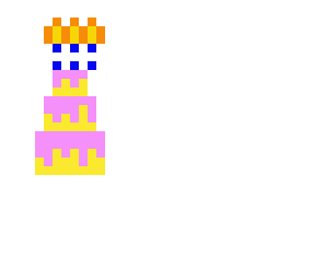 fnaf- toy chica's party-giant cake