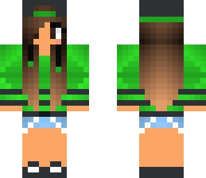 green hoodie