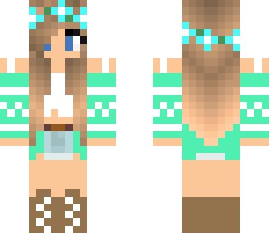 cute aqua girl edit