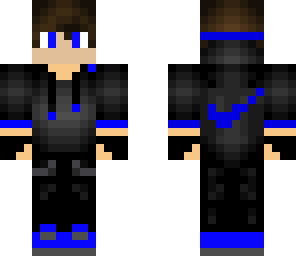 blue nike boy
