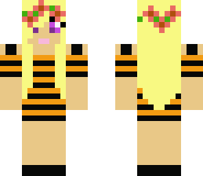copy of my other skin with a flower crown