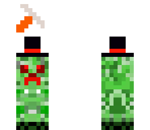 baby creeper with dagger