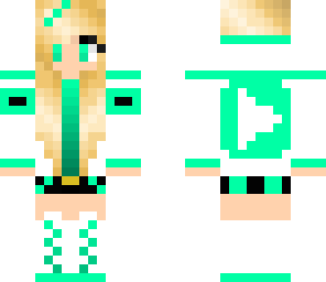 green youtube girl