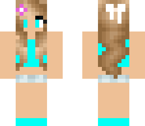 cute teal girl