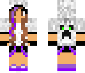 purple gamer girl