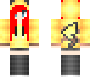 pikachu red girl
