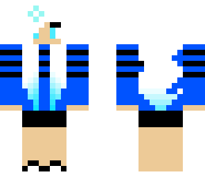 blue girl