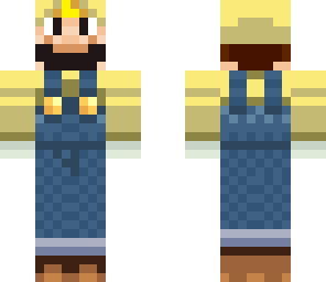 gold mario sky