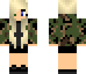 camo girl