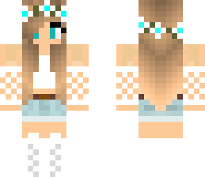 blue summer girl