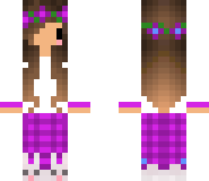 purple pajama chibi girl