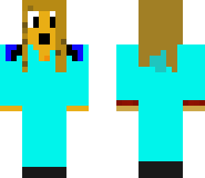 blue girl