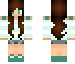 teal girl