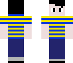 blue and yellow