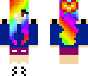 rainbow girl