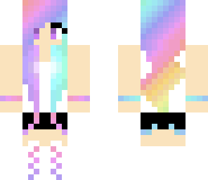 rainbow girl