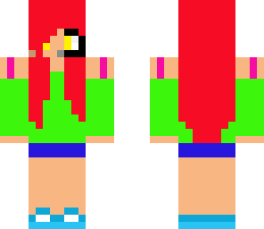 neon girl gamer