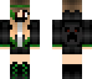 half-creeper girl assassin