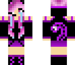 sad purple kitty