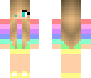 rainbow girl