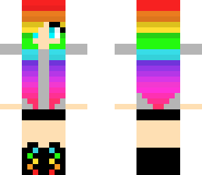 rainbow girl
