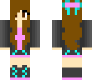 pink and blue