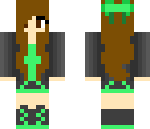 green girl
