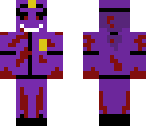 bloody purple guy