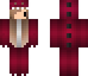 red dino chibi