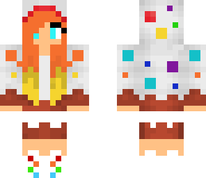 cute cake girl