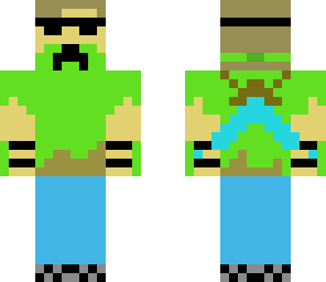 camo creeper hunter