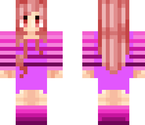 pink 80ds girl