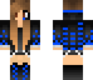 blue girl