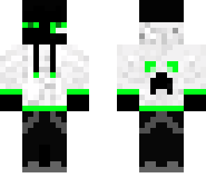 cool white ender man