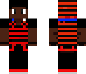 okward indistries black and red