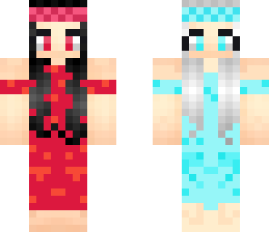 fire and water girl