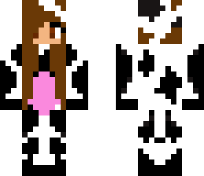 girl cow